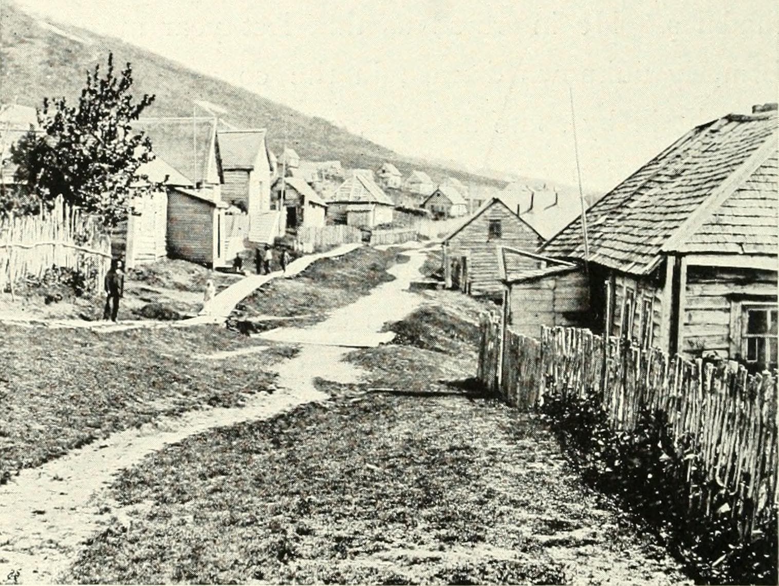 Главная улица Петропавловска в 1904 году